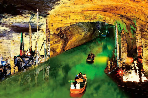 Zhangjiajie: Yellow Dragon Cave Entry Ticket with Boat Ride