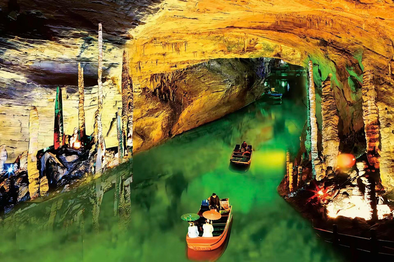 Zhangjiajie: Yellow Dragon Cave Entry Ticket with Boat Ride