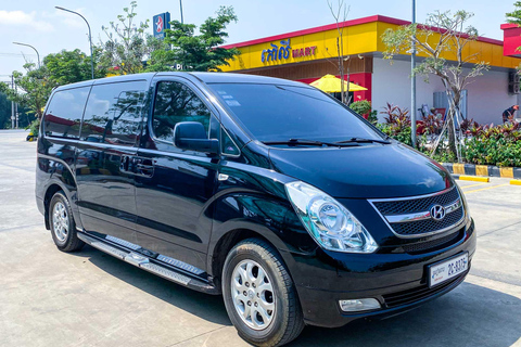 Phnom Penh: Private Airport Transfer From/To Hotels 2 Trips: From Phnom Penh Hotel And Return To Airport