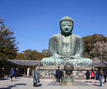 Tóquio: Excursão de 1 dia a Kamakura e Enoshima com motorista