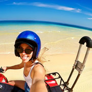 Moreton Island: Tangalooma Day Trip with ATV Quad Bike Tour
