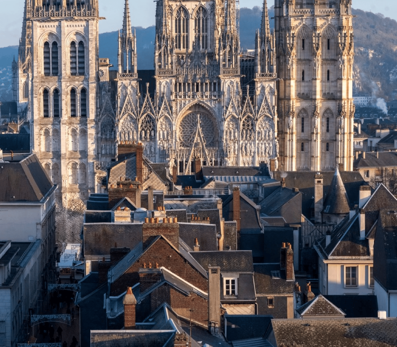 Offizieller englischer Guide für eine 2-stündige Tour zu den wichtigsten Sehenswürdigkeiten von Rouen