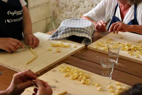 Bari : cours de cuisine – pâtes fraîches et spécialités des Pouilles