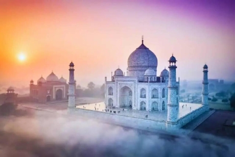 From Delhi: Taj Mahal & Agra Day Trip by Car with Chauffeur Day Trip from Agra - Car, Driver and Tour Guide Only