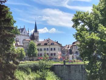 Thonon-les-Bains: wycieczka piesza z przewodnikiem