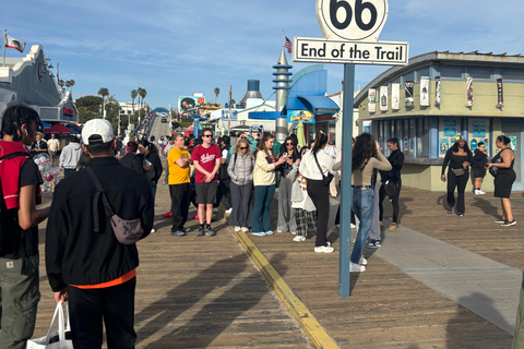 Partindo de Los Angeles, conduzimos e acompanhamos a tua viagem