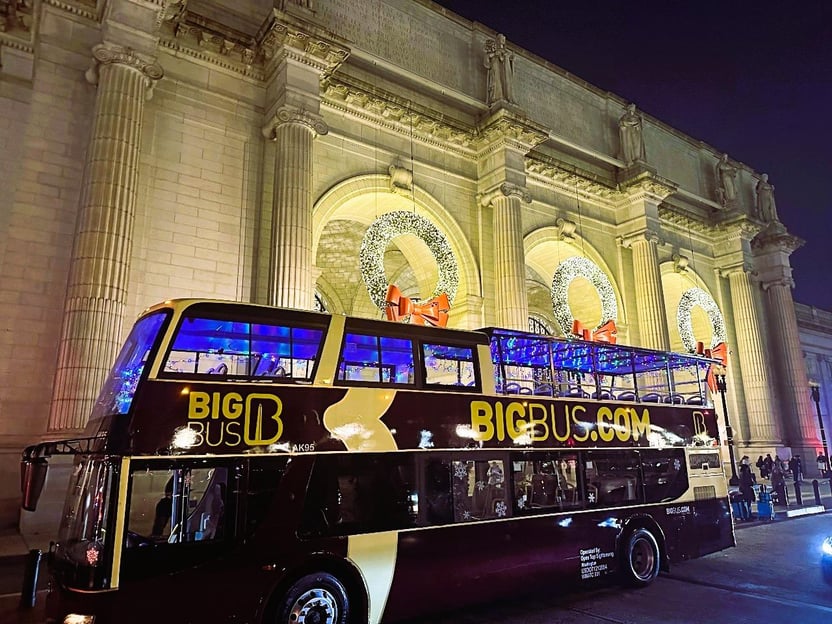 DC: Bustour bei Sonnenuntergang &amp; optionale Hop-On/Hop-Off-Tour