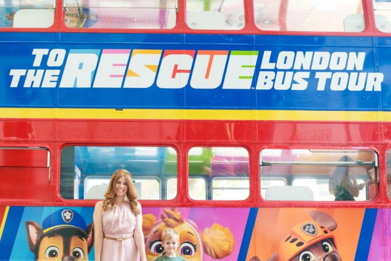 London: PAW Patrol Bus Tour with Afternoon Tea Lower Deck Premium Bus 1