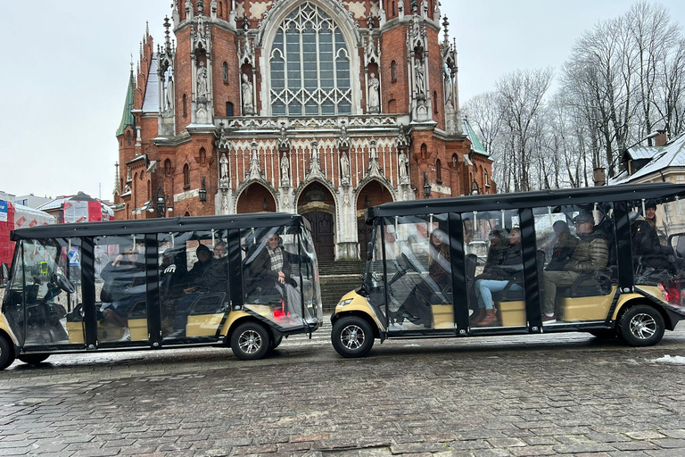 Krakow: Guided City Tour by Golf Buggy with Hotel Pickup