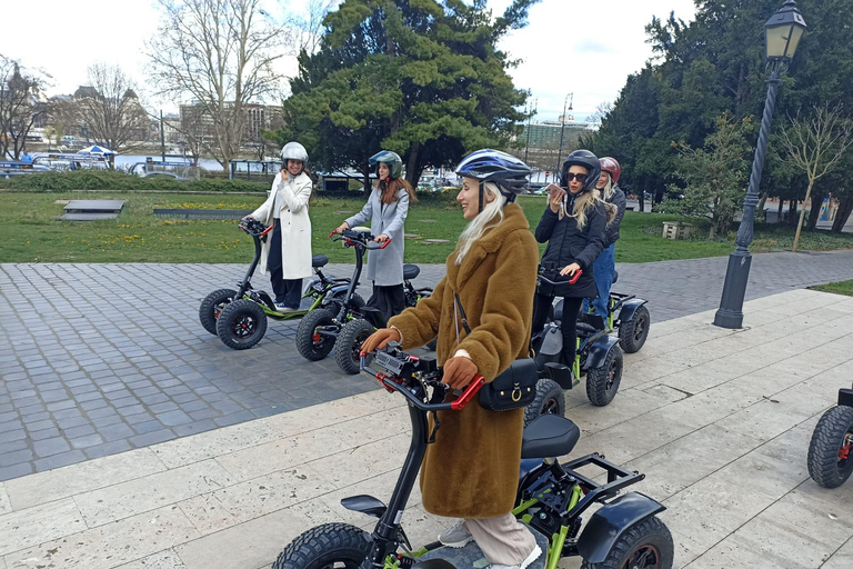 Budapests höjdpunkter Buda Highlights Guidad tur på Electric EZRaider