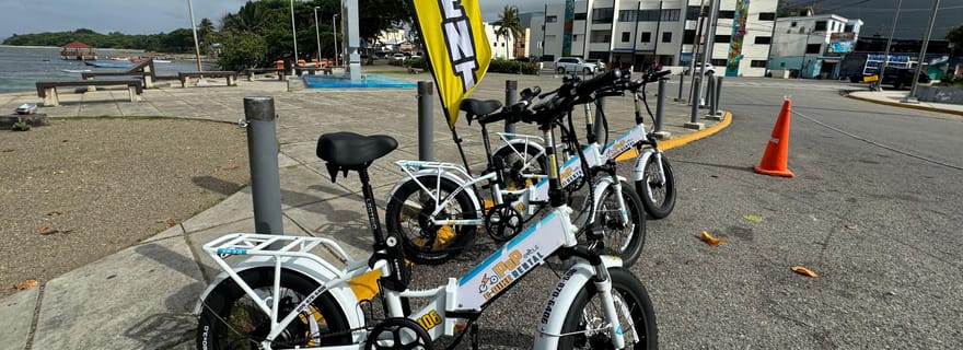 Puerto Plata : visite en vélo électrique avec guide et casque