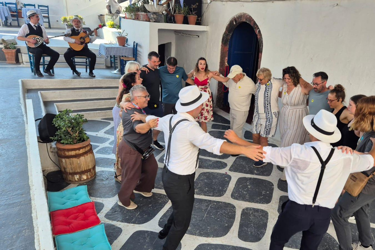 Santorini: Plate-Smashing Show & Fira Walking Tour