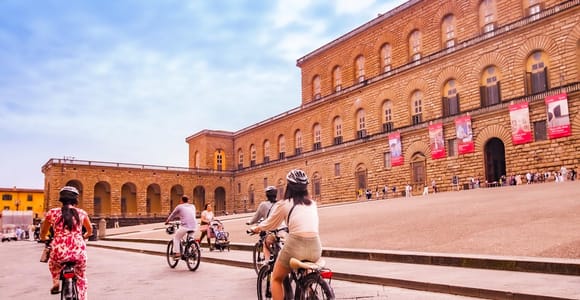 Florence:E-Bike City Tour with stop at Piazzale Michelangelo