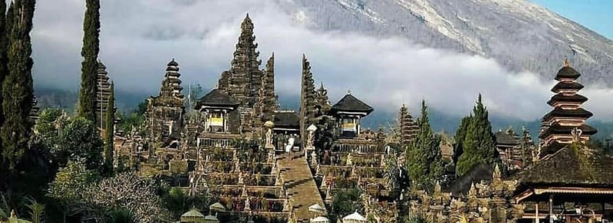 Visite de l'est de Bali et du temple de Pura Besakih