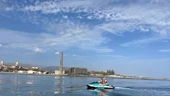 Maspalomas: Jet Ski Tour with Hotel Transfer