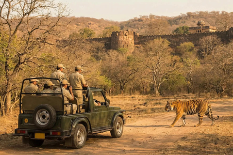8 Day Golden Triangle with Varanasi & Tiger Safari By Flight Tour with 4-Star Hotel Accommodation