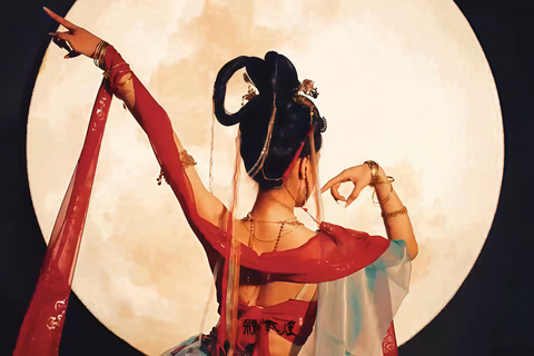 Shanghai: Dunhuang-Themed Dinner Show with Costumes VIP Seat Meal+Costume+Makeup