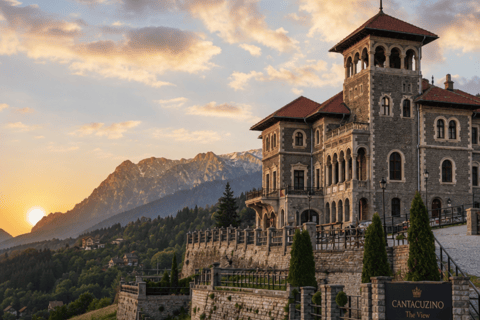From Bucharest: Peleș and Bran Castles & Brașov Day Trip