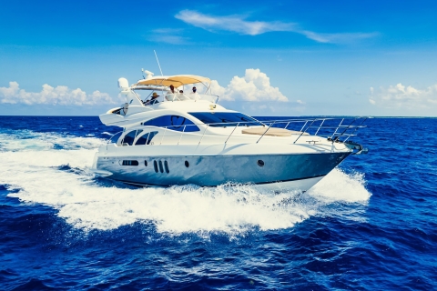Cancun: luxe en elegantie aan boord51´ Catamaran Leopard PowerCat