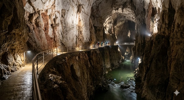 From Ljubljana: Skocjan Cave Day Tour with Hotel Transfers