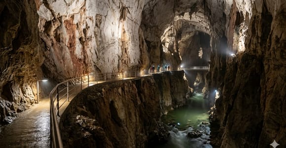 Skocjan cave day tour from Ljubljana