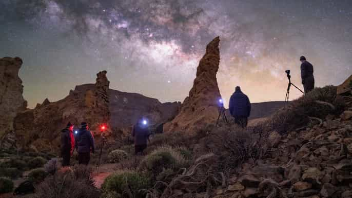 Tenerife: Puesta de Sol y Observación de las Estrellas en el Parque Nacional del Teide