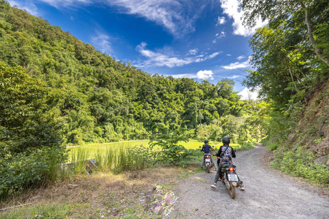 Scooter Adventure incl Elephants, Cave Chiangmai Backcountry scooter adventure incl. elephants