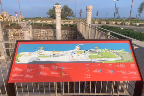 Caesarea, Haifa, Akko & Rosh Hanikra Full Day Private Tour Caesarea, Haifa and Carmel Mount with Bridges and Druz