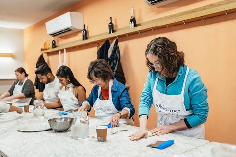 Florença: Aula de preparação de pizza e gelato