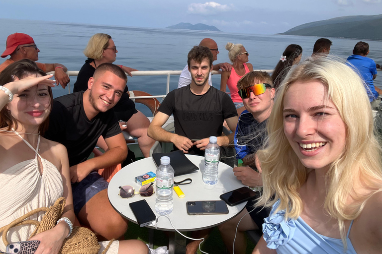 Boat Tour from Durres & Golem to Karaburun, Sazan & Cave