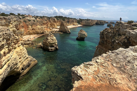 Z Faro: wycieczka przygodowa do jaskini Benagil i nie tylkoZ Faro: wycieczka przygodowa do jaskini Benagil