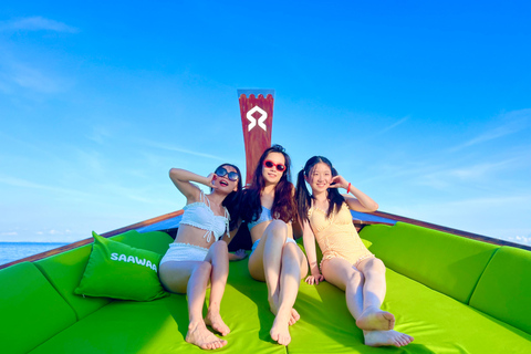 Phuket : Excursion d&#039;une journée en bateau privé de luxe à longue queue