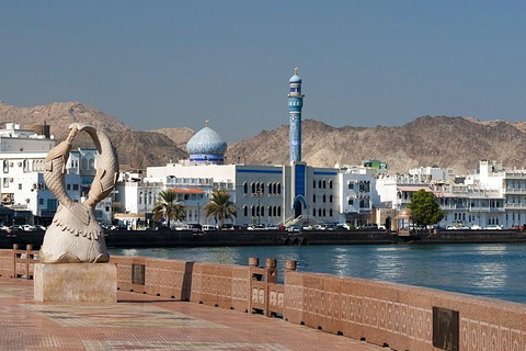 Muscat: Full-day Tour with Sunset Dhow Cruise & Local Lunch Full-Day Tour with German French Guide,Dhow Cruise and Lunch