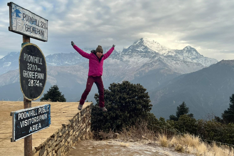 Z Pokhary: 4-dniowy trekking Ghorepani Poon Hill z przewodnikiem