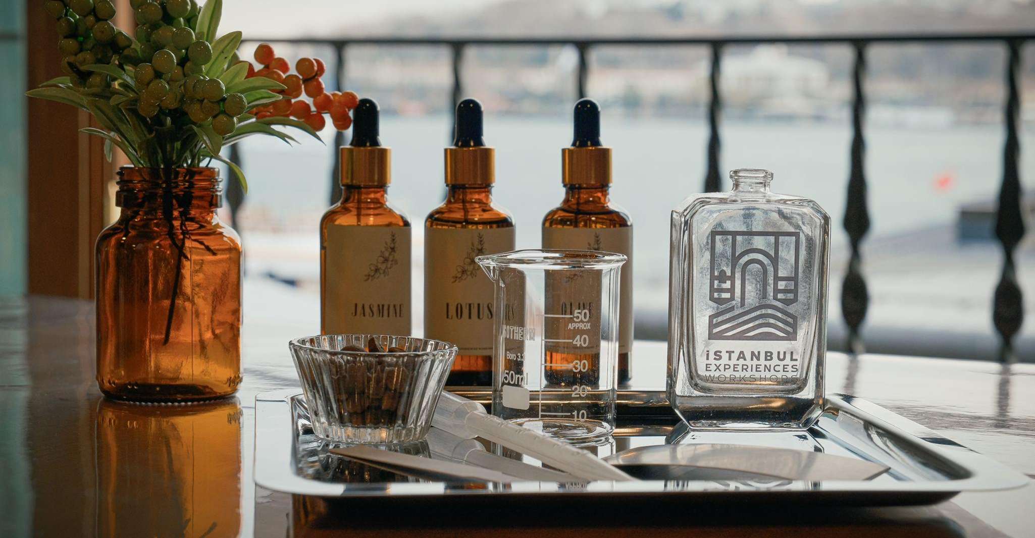Istanbul: Perfume Making Workshop with Bosphorus View