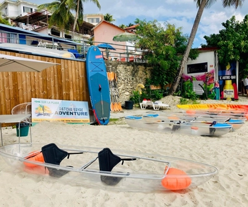 ILET GOSIER: visita l'ilet du gosier in kayak trasparente