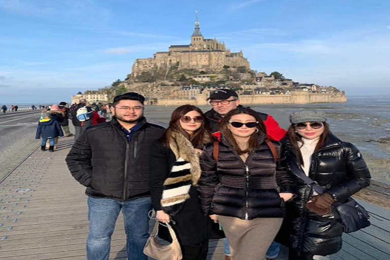 From St. Malo: Mont Saint-Michel Private Full Day Tour St. Malo Port Pickup