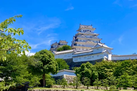Osaka: Castillo de Himeji, Arima Onsen y Monte Rokko Tour en autobús de 1 día