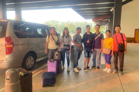 Privétransfers Siem Reap Angkor Airport naar de stad Siem Reap