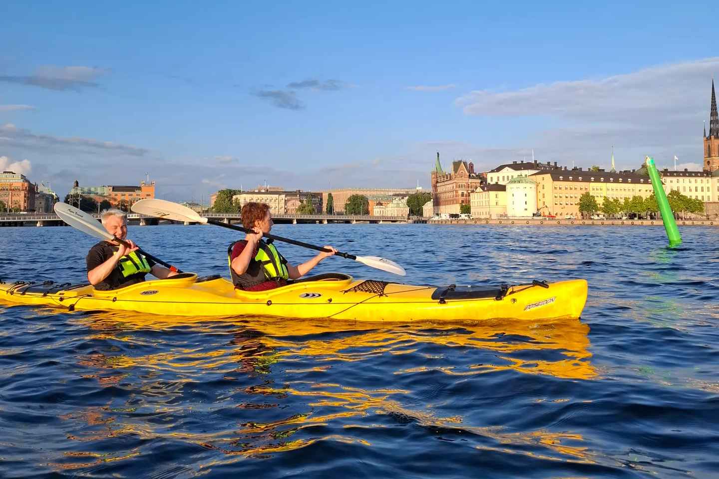 Stokkhólmur: Kajaksigling um borgina í dagsbirtu