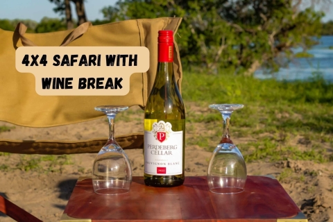 Victoria Falls : Safari en 4x4 avec pause vinVisite en petit groupe Wine Break