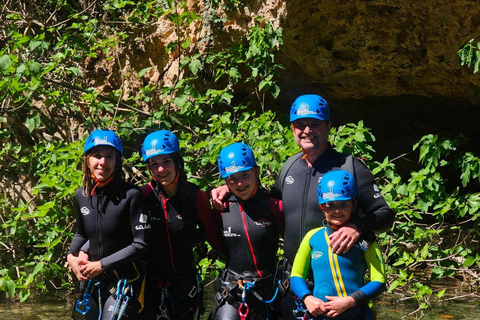 Anna: canyoning in Gorgo de la escalera