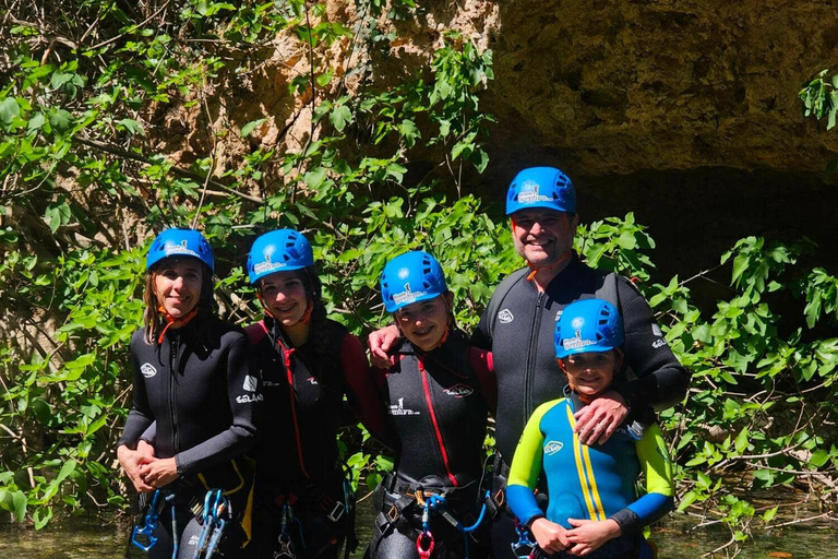 Anna: canyoning in Gorgo de la escalera