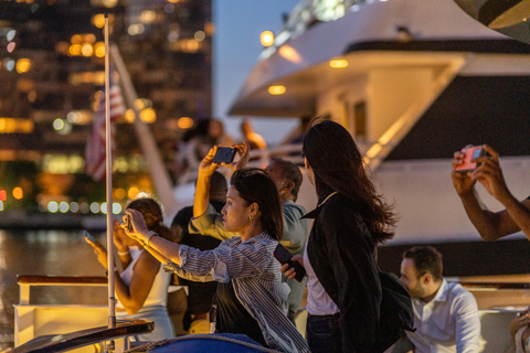 Chicago : 1,5 heure de croisière panoramique sur le lac au coucher du soleil