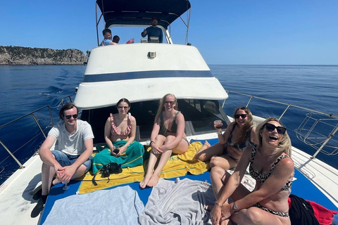 4hr Boat Alcudia, Mallorca Snorkel, SUP, Drinks & Snacks