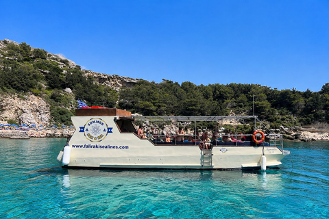 Faliraki: Cruise to Anthony Quinn Bay, Ladiko & Afandou Bay Cruise + Hotel Transfer