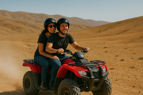 Marrakech: Abendessen und Quadbike Wüste Agafay Stars &amp; Showalles inklusive