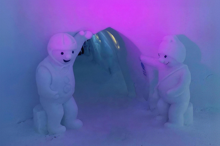 Rovaniemi: Santa Village,2km Husky Sled Ride & Snowman World Rovaniemi: Santa Village, Snowman World & Husky Sledge Ride