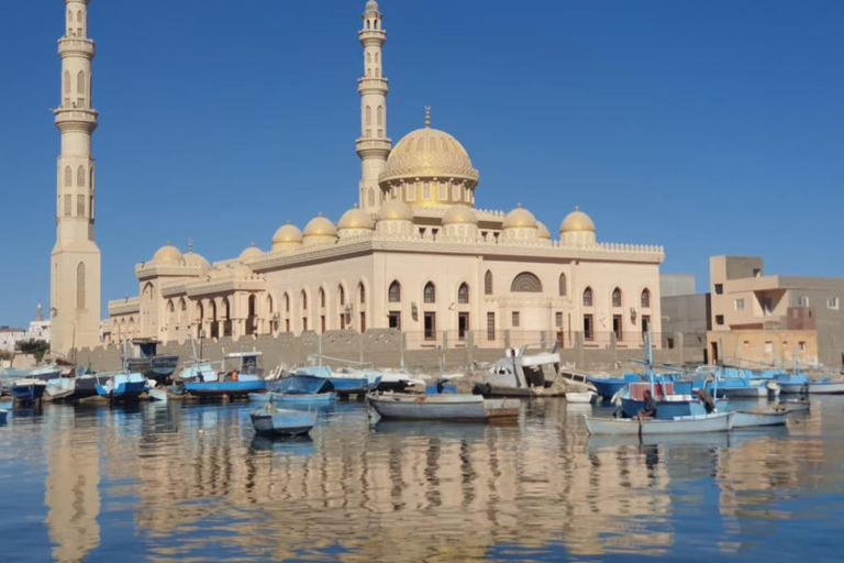 Hurghada: City Tour & Bazaar with Optional Sand Museum Visit Group Sightseeing and Shopping Tour