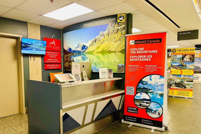 Calgary YYC Airport to Banff (Private Transfer)